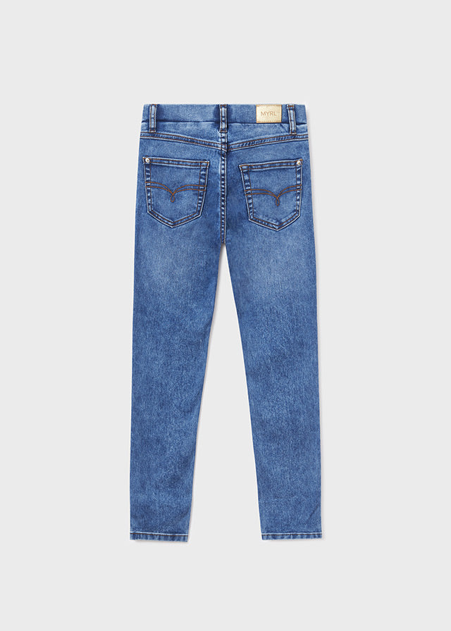 Jegging de mezclilla skinny fit Better Cotton chica
