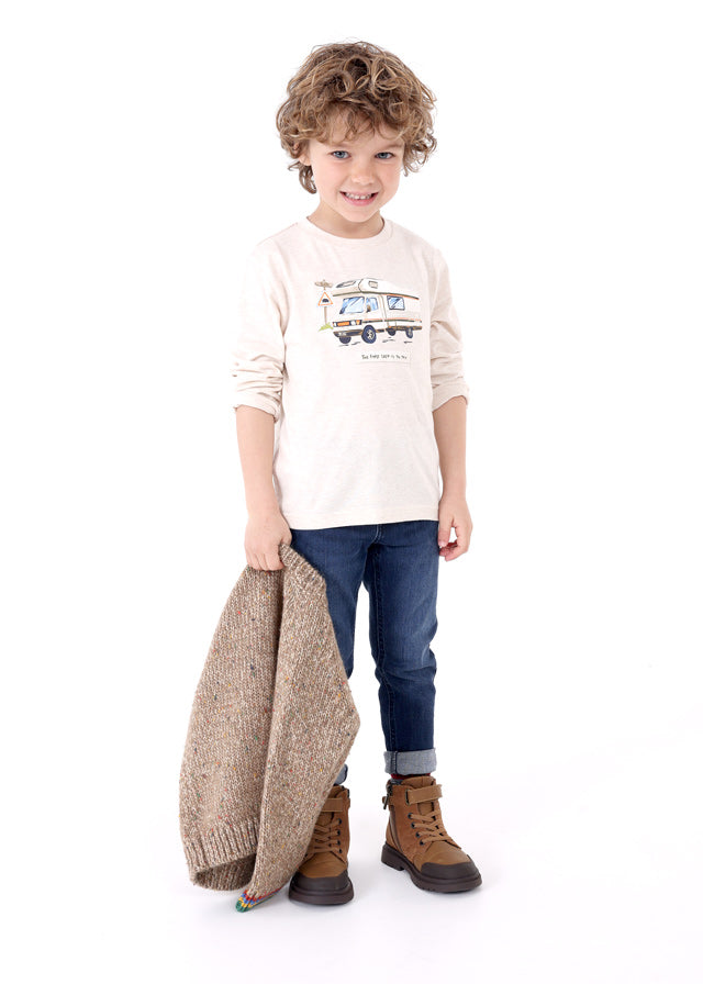 Playera estampada Better Cotton niño