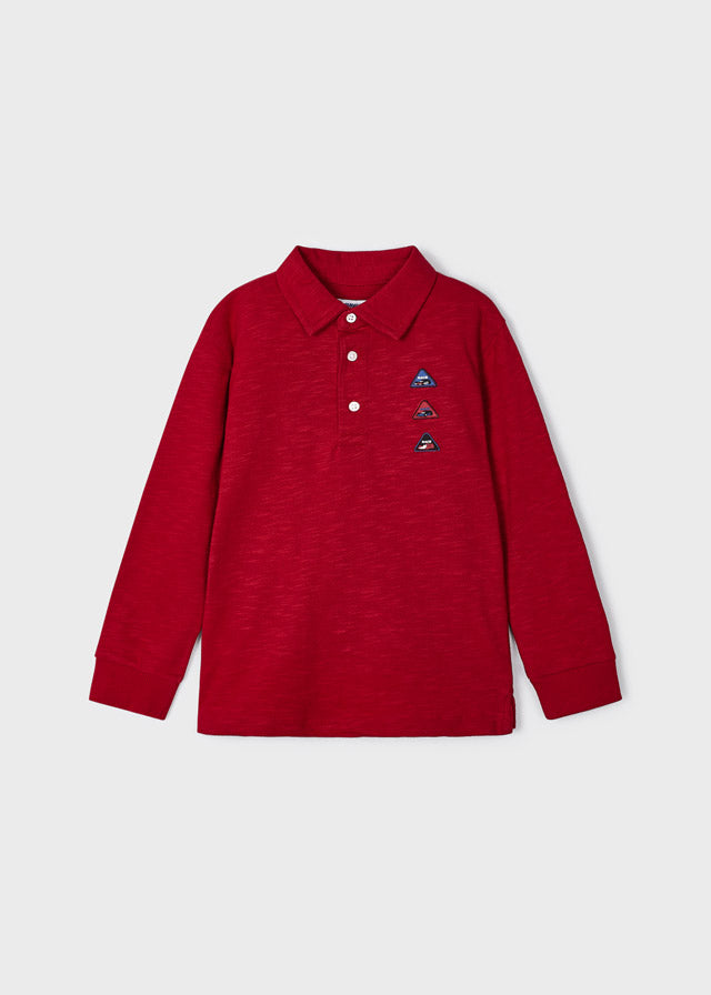 Polo punto flamé Better Cotton niño