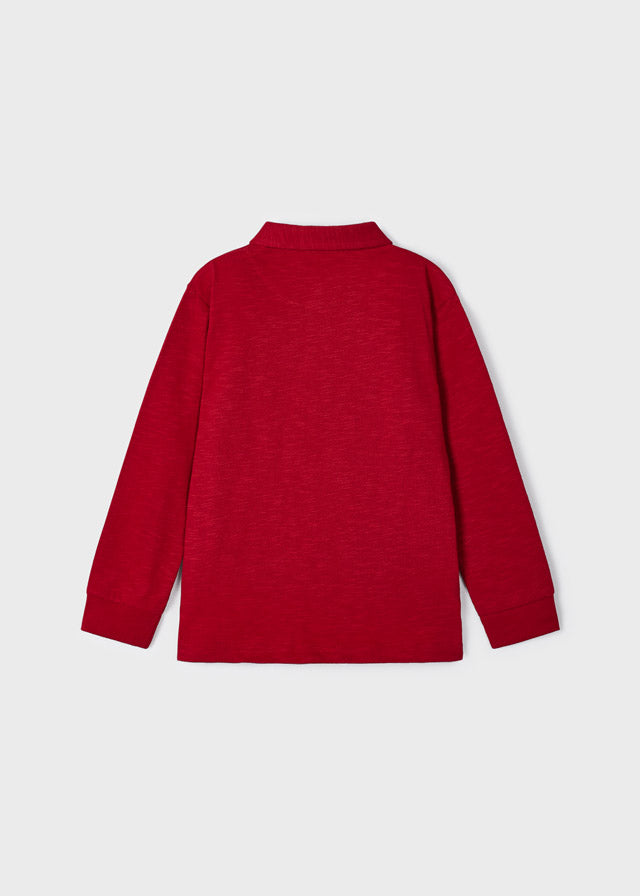 Polo punto flamé Better Cotton niño