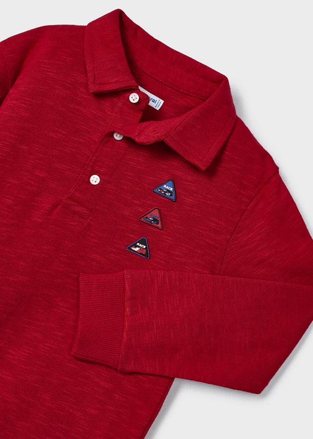 Polo punto flamé Better Cotton niño