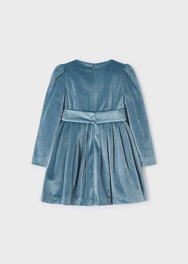 Vestido terciopelo niña