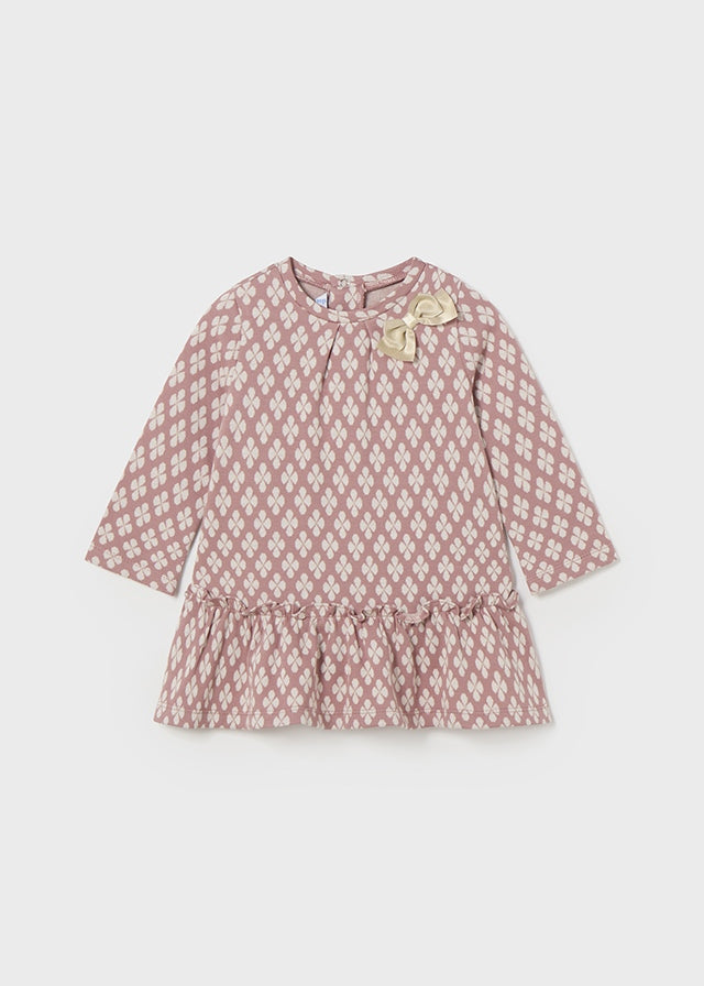 Vestido jacquard bebé