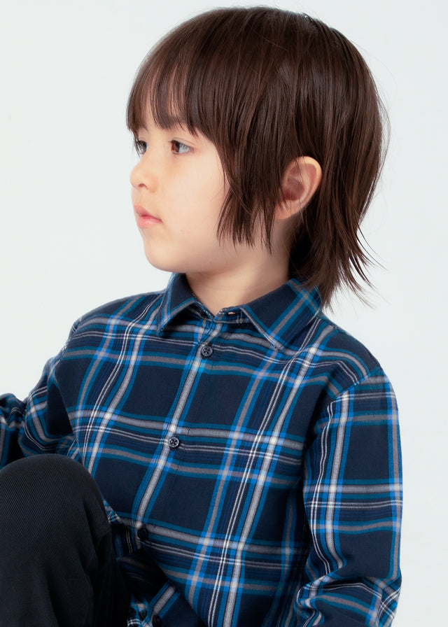 Camisa a cuadros niño