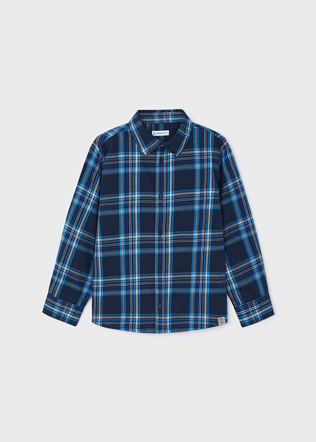 Camisa a cuadros niño