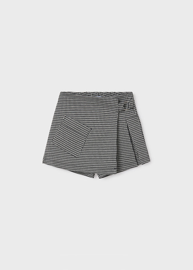 Falda pantalón pata de gallo chica