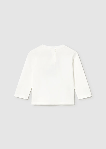 Playera coche bordado bebé