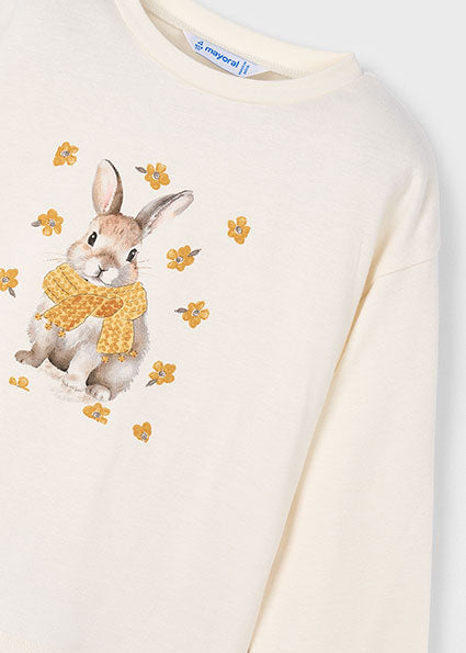 Playera serigrafía niña