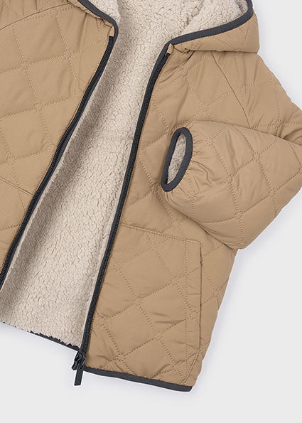 Chamarra reversible borrego unisex