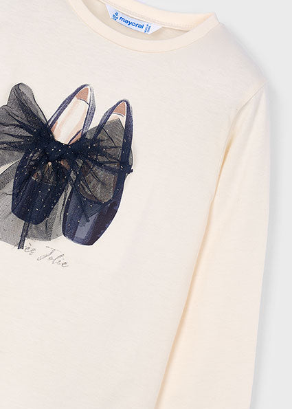 Pants con playera niña