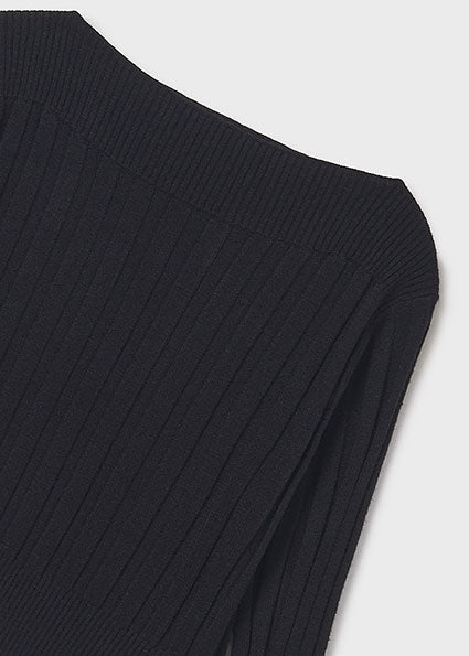 Suéter detalles canalé chic