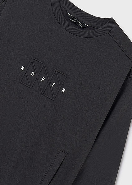 Sudadera sin capucha chico