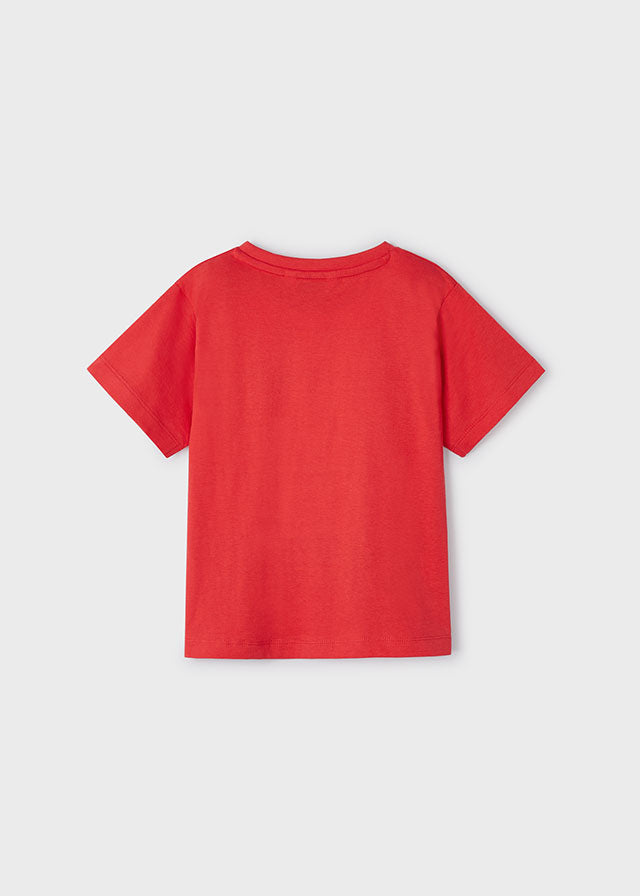 Playera texto Better Cotton niño