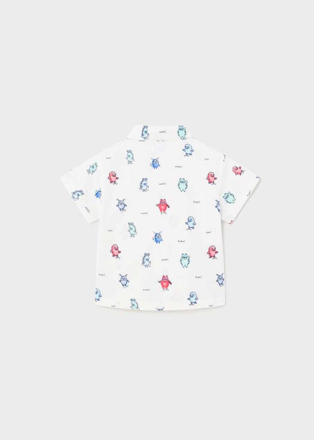 Camisa estampada Better Cotton bebé