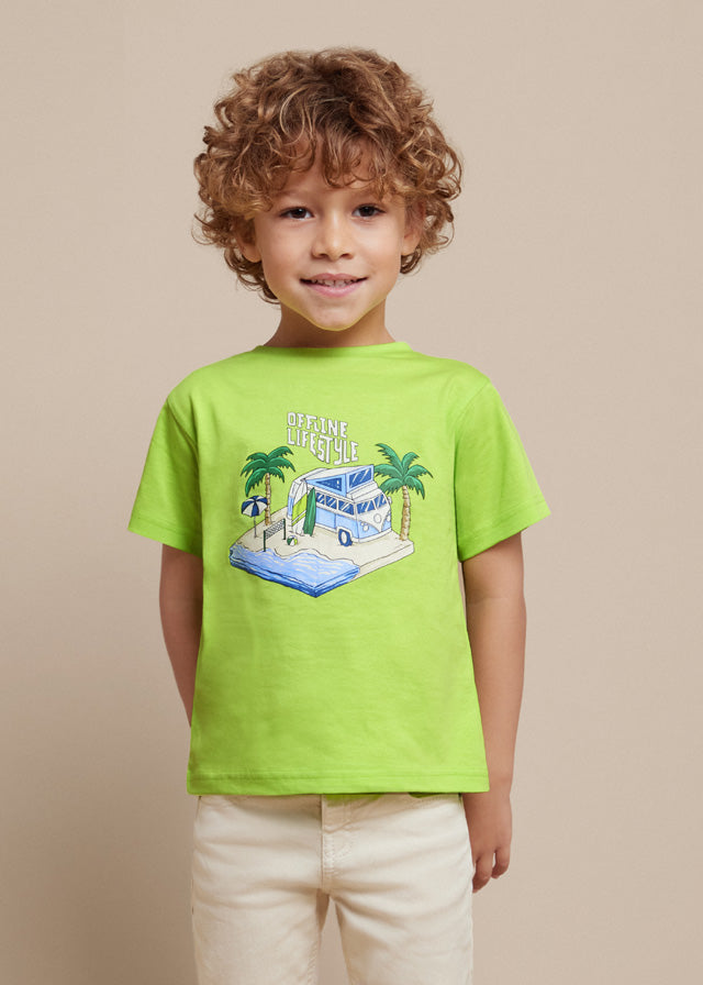 Playera estampada Better Cotton niño