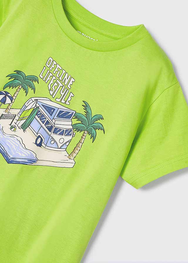 Playera estampada Better Cotton niño