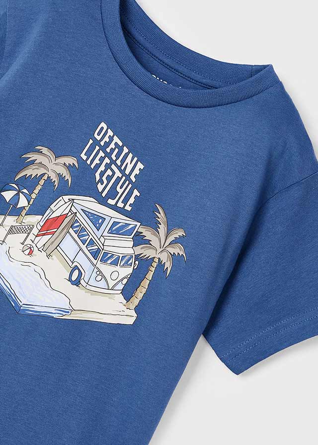 Playera estampada Better Cotton niño