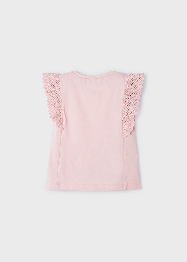 Playera croché Better Cotton niña