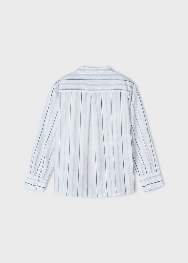 Camisa manga larga rayas Better Cotton niño