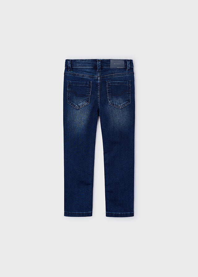 Pantalón de mezclilla slim Better Cotton niño