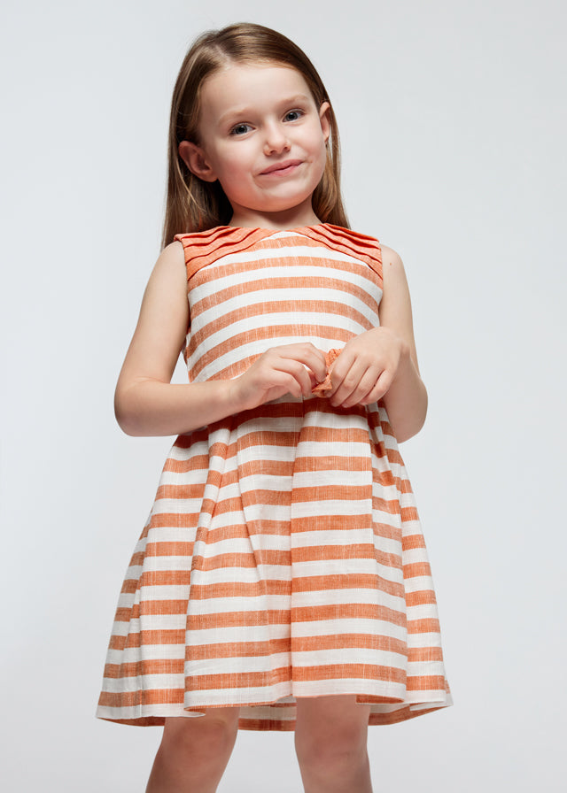 Vestido rayas niña