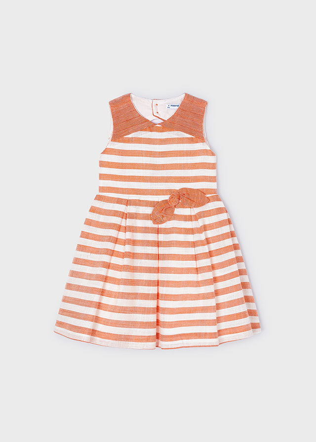 Vestido rayas niña