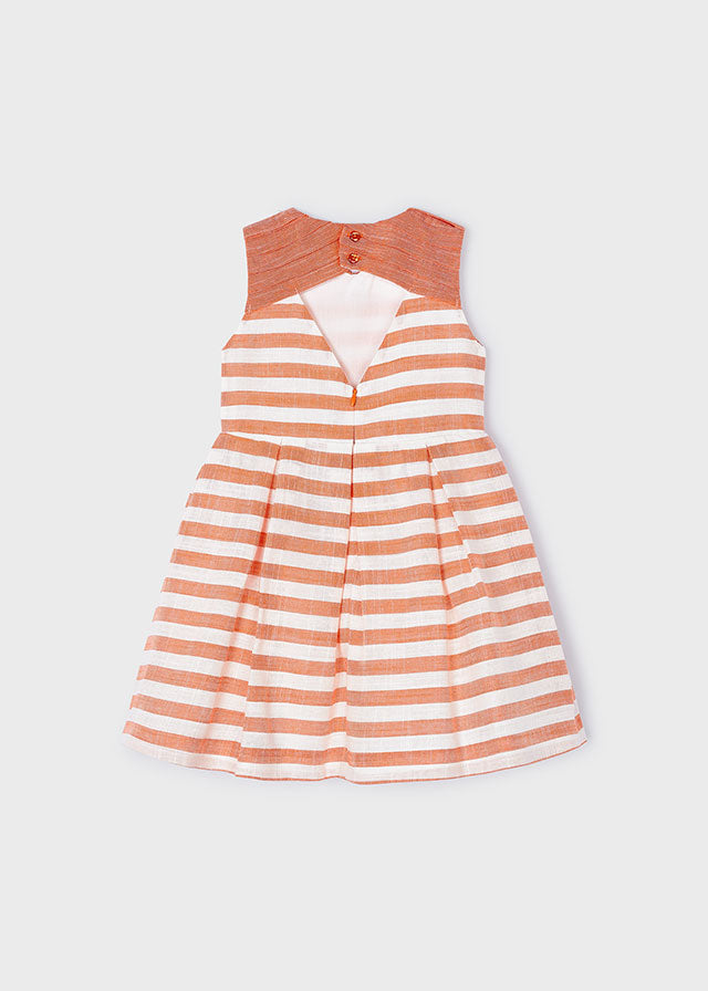 Vestido rayas niña