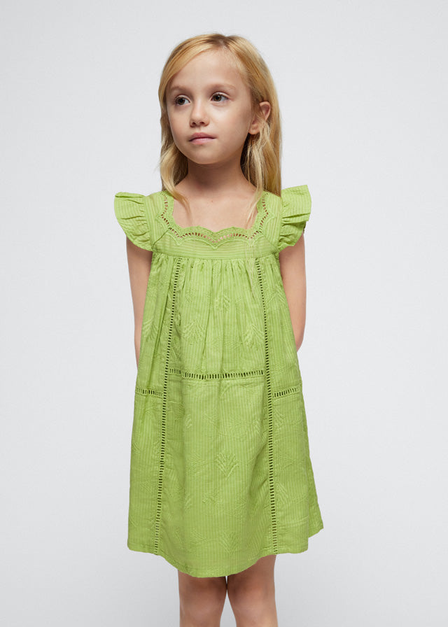 Vestido bordados Better Cotton niña