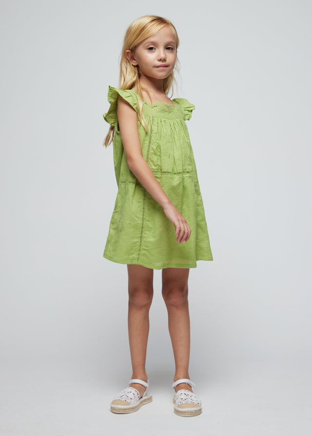 Vestido bordados Better Cotton niña