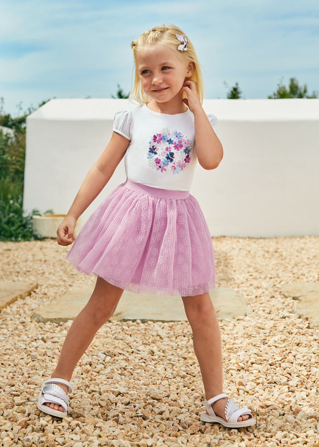 Conjunto 2 piezas tul niña