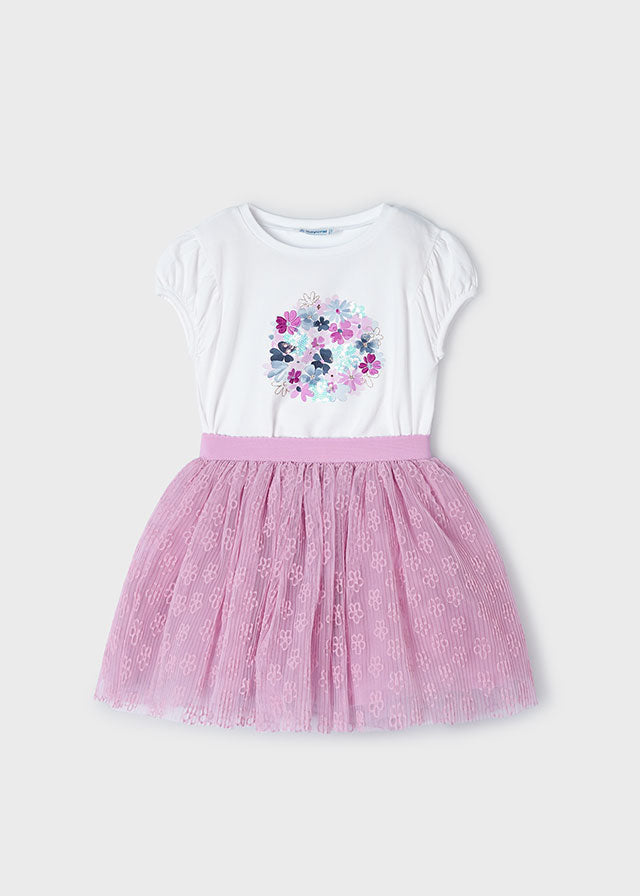 Conjunto 2 piezas tul niña