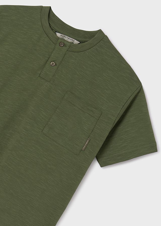 Playera estructura rayas Better Cotton chico