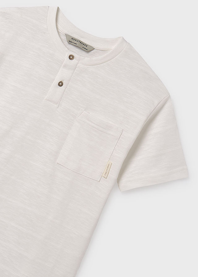 Playera estructura rayas Better Cotton chico