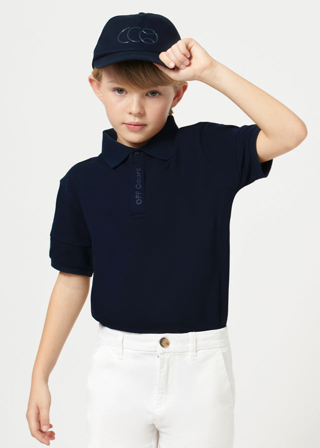 Polo contrastes Better Cotton chico
