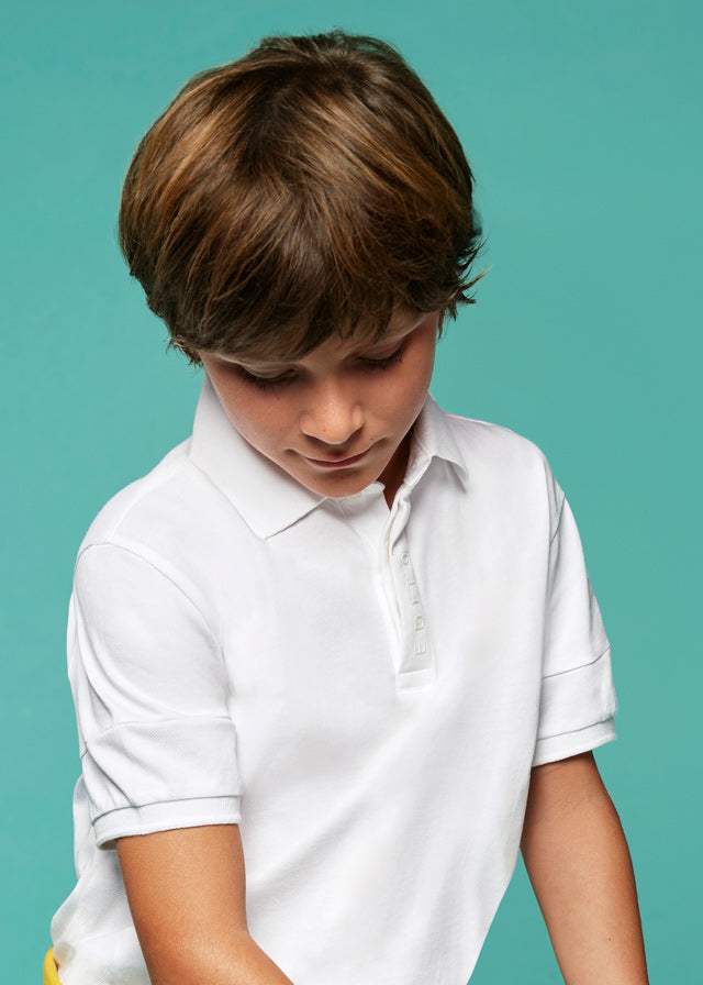Polo contrastes Better Cotton chico
