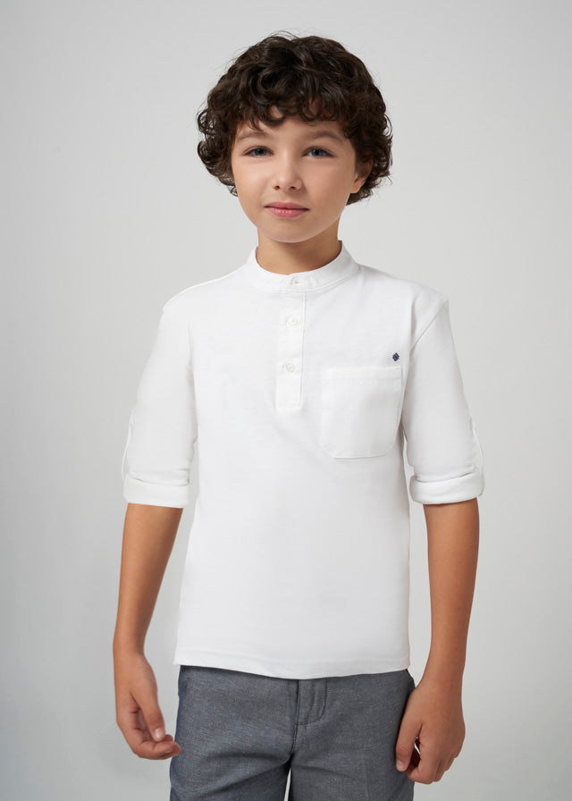 Polo cuello panadero Better Cotton chico