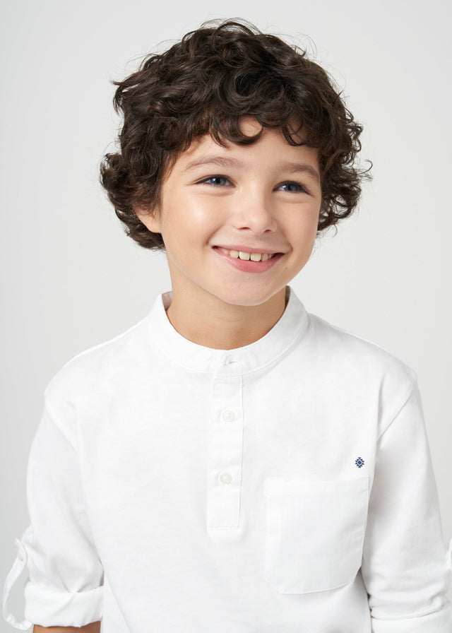 Polo cuello panadero Better Cotton chico