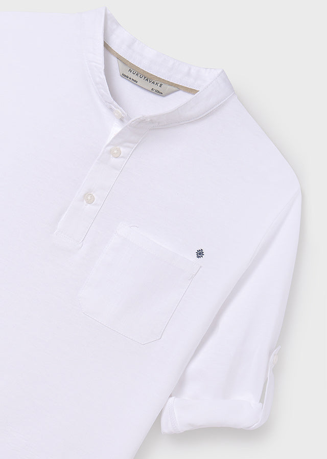 Polo cuello panadero Better Cotton chico