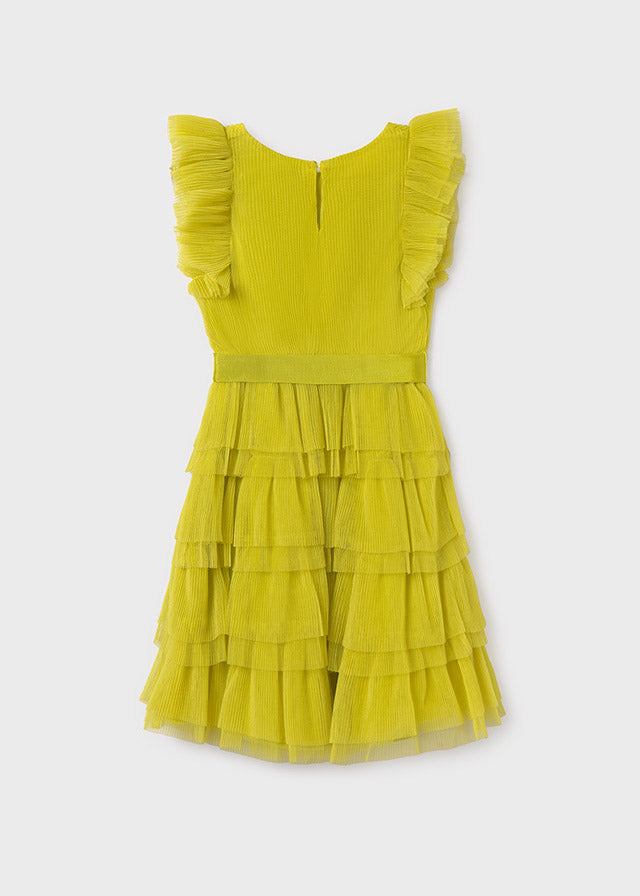 Vestido holanes tul chica