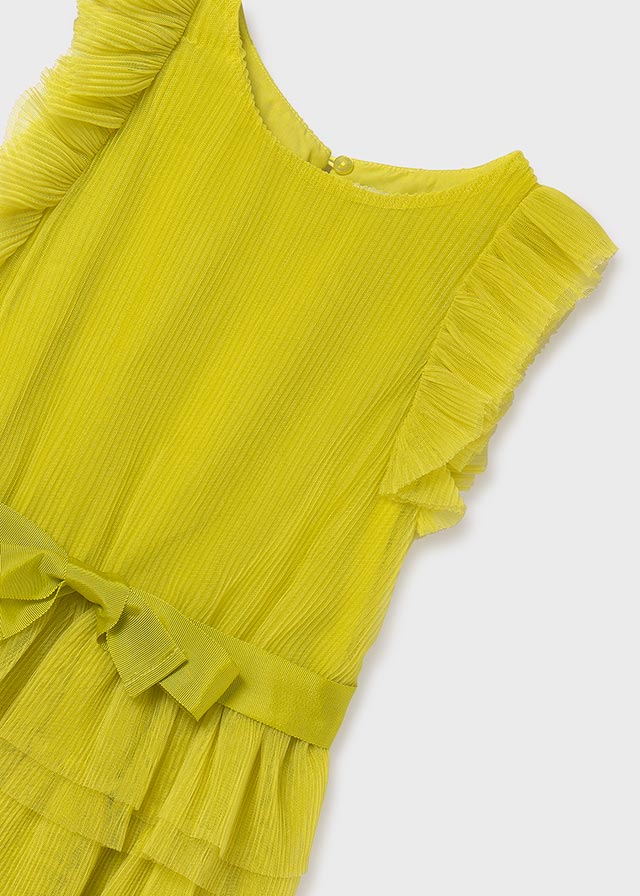 Vestido holanes tul chica