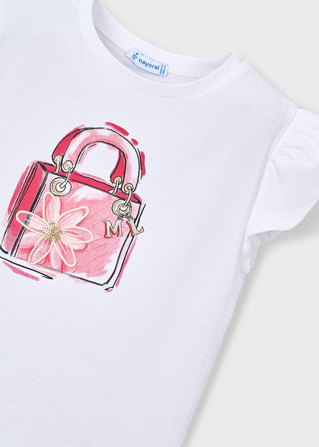 Playera serigrafía niña