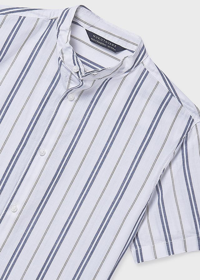 Camisa cuello mao chico