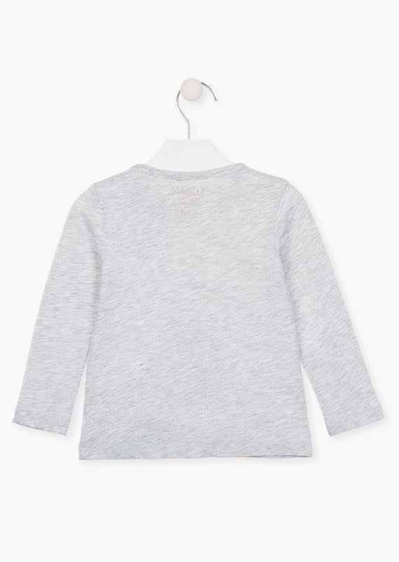 Playera con aplique y piezas móviles 026-1200AL
