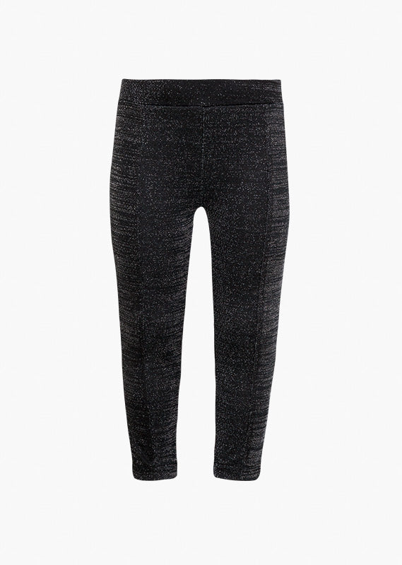 Leggings con detalles de hilo brillante niña 026-6791AL