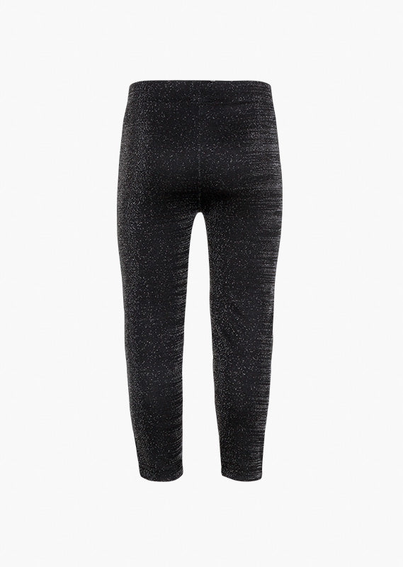 Leggings con detalles de hilo brillante niña 026-6791AL