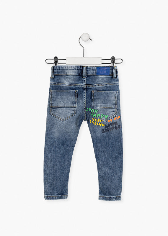 Pantalón estampado 115-9008AL