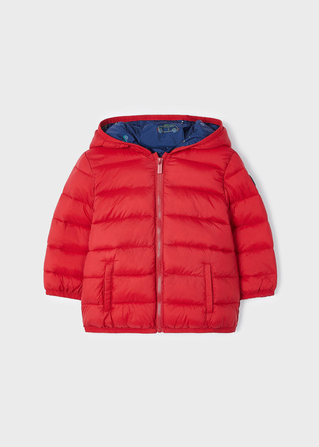 Chamarra acolchada con bolsa para bebé