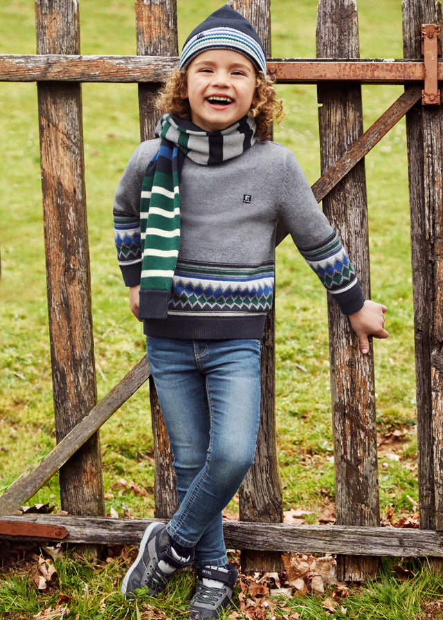 Pantalón de mezclilla skinny fit para niño ECOFRIENDS