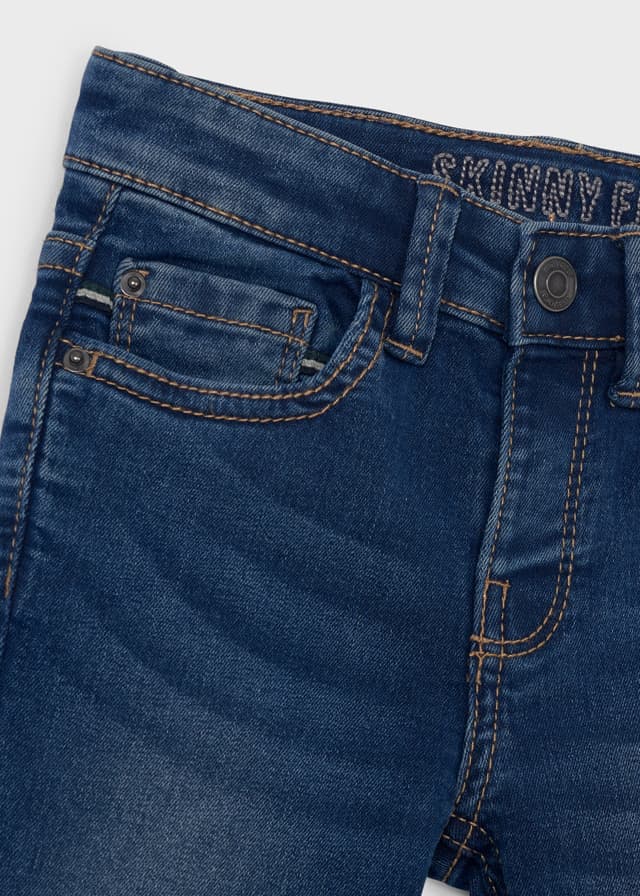 Pantalón de mezclilla skinny fit para niño ECOFRIENDS