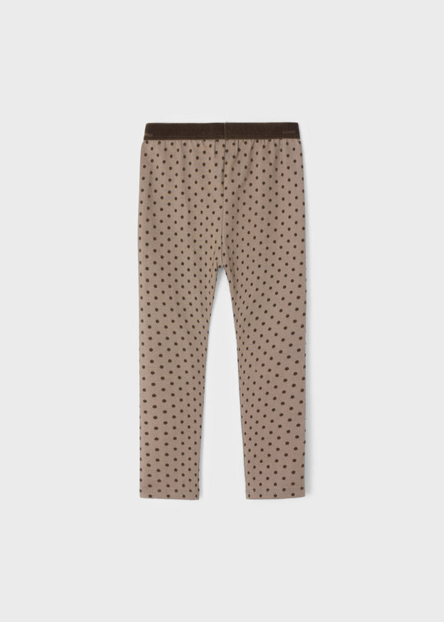 Leggings con lunares para niña